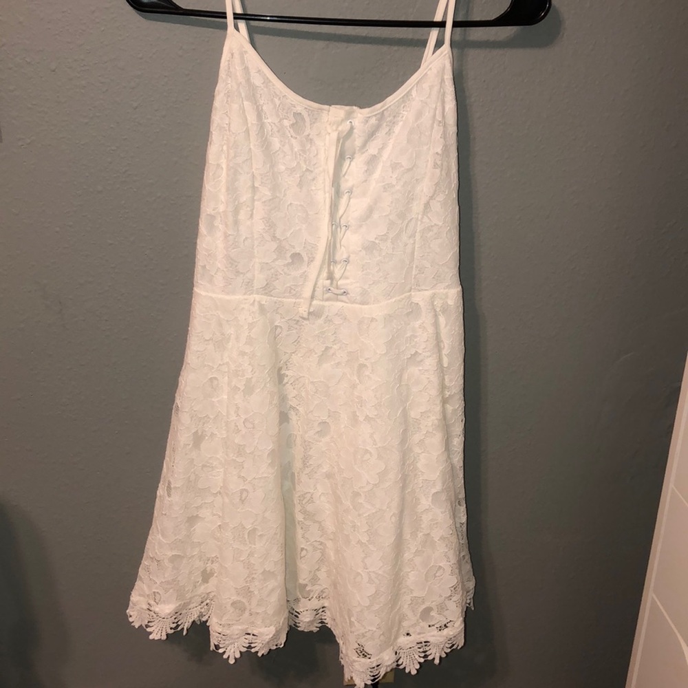 White dress